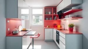 Otimizando espaços: 7 ideias geniais para uma cozinha planejada pequena